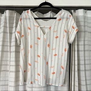 A New Day Spring White Blouse